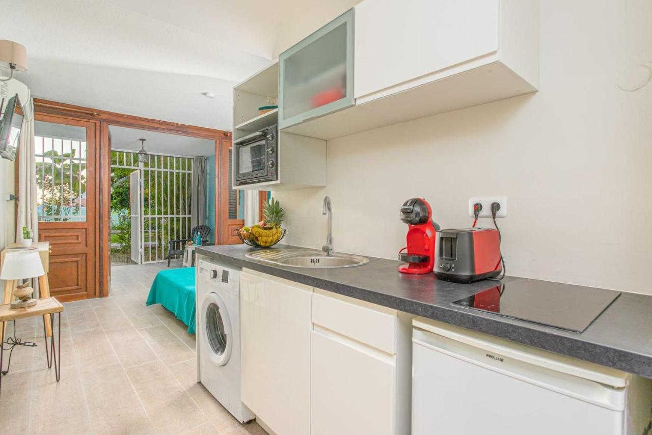 Studio Corail 5 Min A Pied De La Plage - 1Br Studio 5Min Walk From Nice Beach Сент-Анн Экстерьер фото