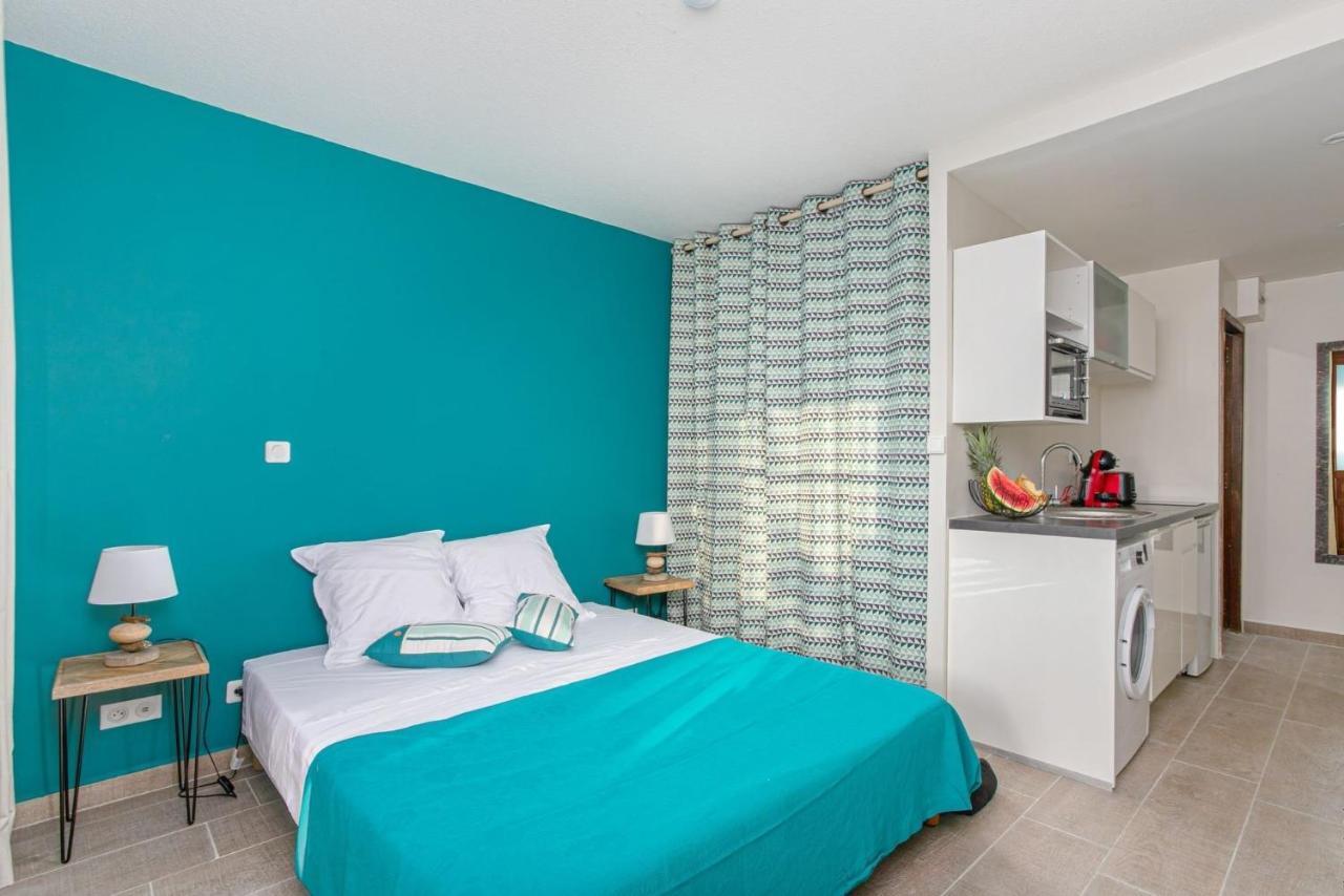 Studio Corail 5 Min A Pied De La Plage - 1Br Studio 5Min Walk From Nice Beach Сент-Анн Экстерьер фото
